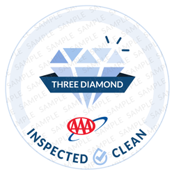 Three Diamond, AAA Inspected Clean